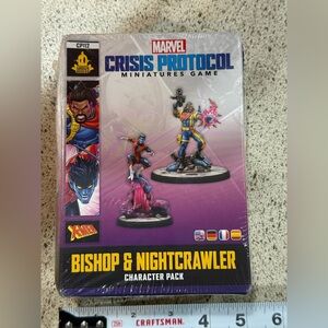 Atomic Mass Games x Marvel - Bishop and Nightcrawler from X-Men Miniatures Pack